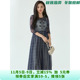 深圳南油UZ0A0039温柔淑女风刺绣连衣裙女8.10秋