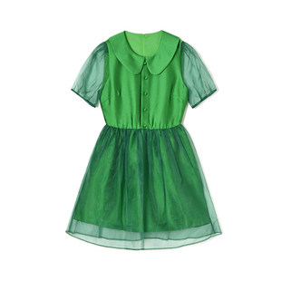 深圳南油NY0A0207淑女范高腰短裙连衣裙女2.5春