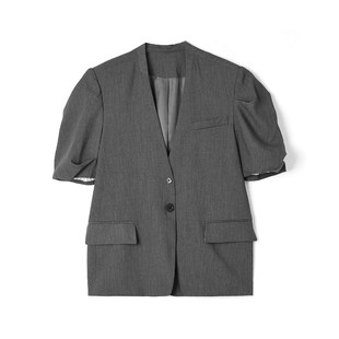 深圳南油CV0K0008职业高级感上衣中长款 外套女12.22春