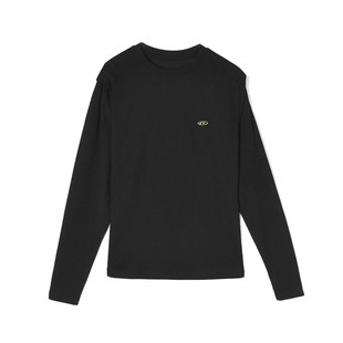 深圳南油CV0C0116简约微弹上衣套头长袖 T恤女3.24春