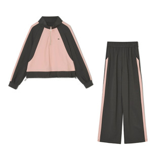 专柜折扣女装 两件套装 3.16春 长裤 HH0U0043运动风外套