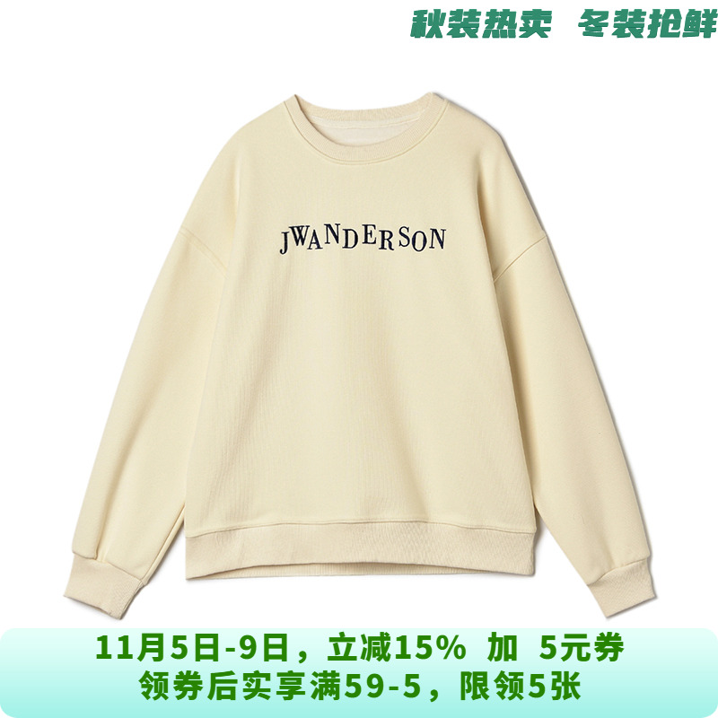 WY0L0029休闲运动风上衣套头长袖加绒卫衣女11.2冬