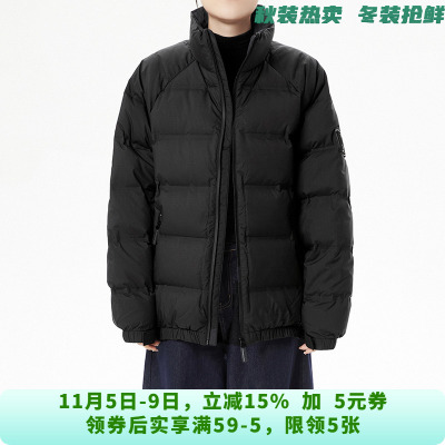 男装JKN8L0013休闲保暖白鸭绒外套立领羽绒服10.31冬