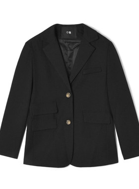 HG0K0009简洁干练职业感上衣中长款外套女1.14春