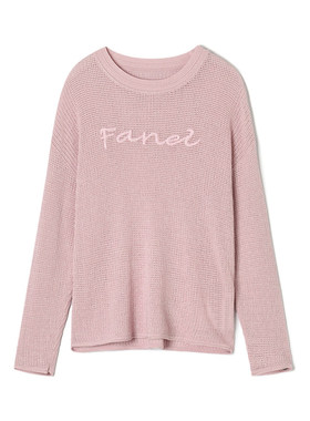 高端MZ0E0003活力减龄上衣套头微弹针织衫女3.25春