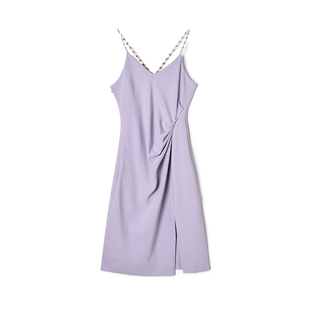 深圳南油NY0A0077性感吊带中长裙连衣裙女12.17春