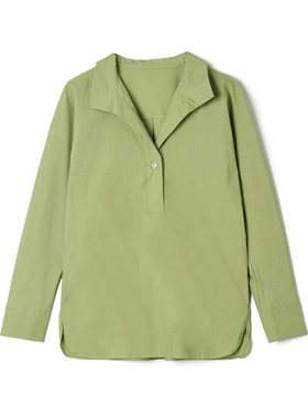 深圳南油NY0D0090素雅通勤上衣蝙蝠袖衬衫女2.28春