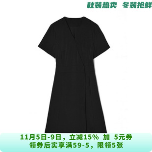 QY0A0043职业女性气质中裙可开扣裙子连衣裙女5.26夏