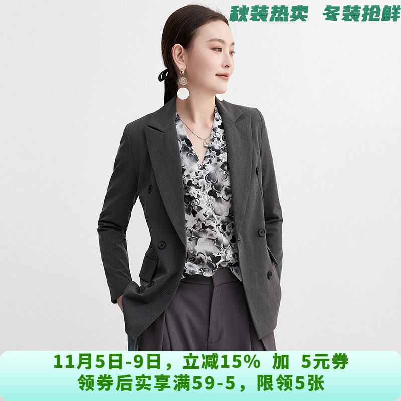 深圳南油NY0K0060职场女性西装上衣长袖外套女9.1秋
