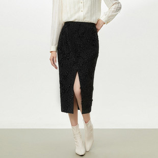 深圳南油CV0B0037时尚 长裙半身裙女3.26春 感气质修身