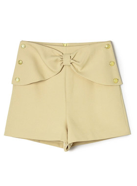 深圳南油NY0P0045简约气质短裤子休闲裤女2.5春