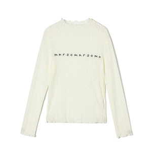 「秋」高端QR0E0012软糯舒适上衣打底针织衫 女2.24春