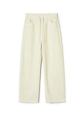 KZ0P0026松紧腰长裤舒适质感裤子休闲裤女2.5春