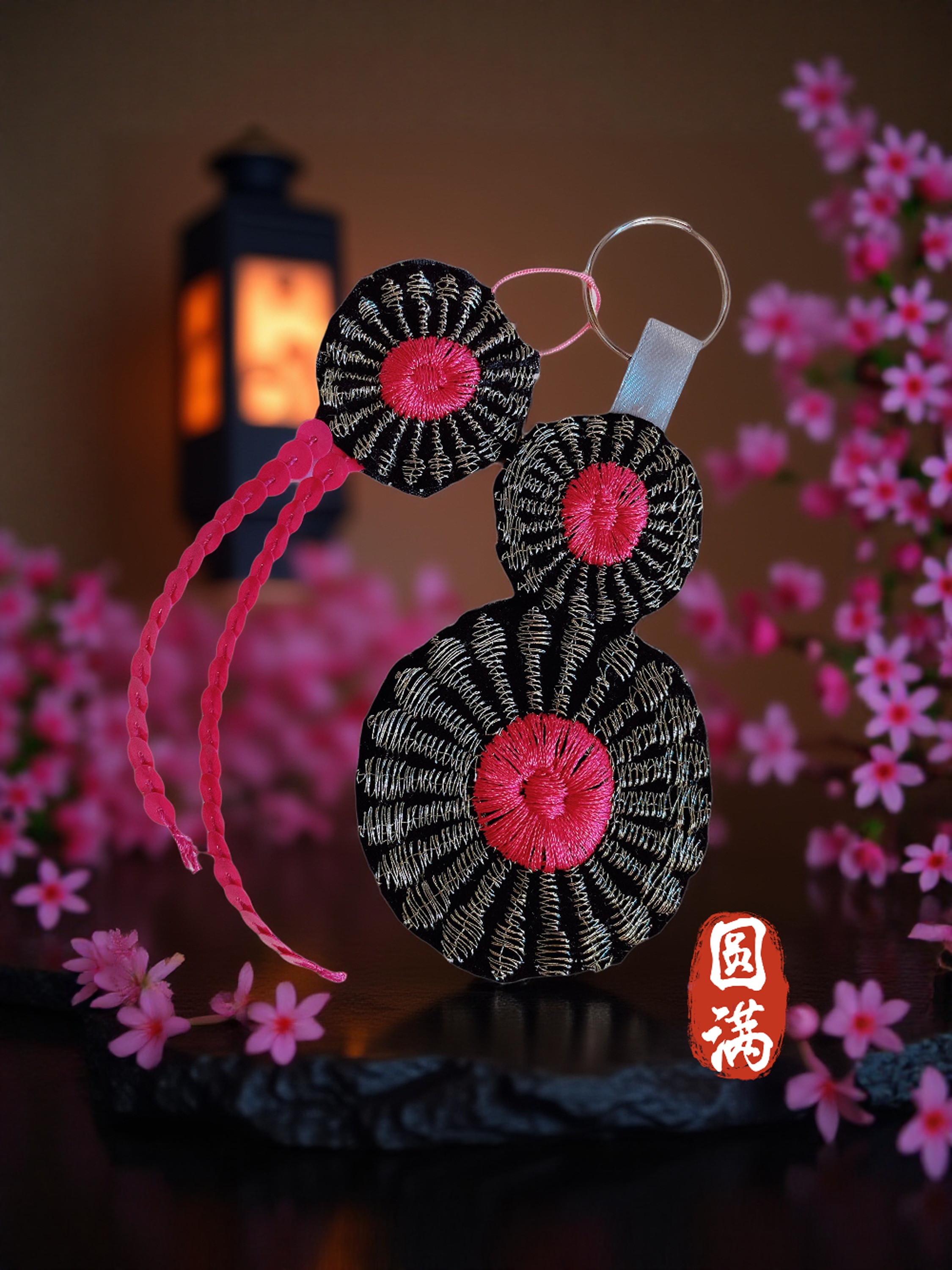 刺绣好物设计师款手工编织包挂钥匙扣挂件刺绣体验单品全国包邮