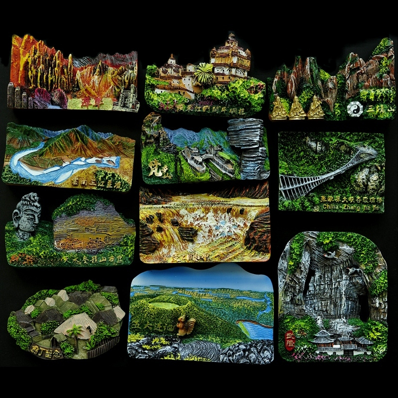 立体冰箱贴油画版权款