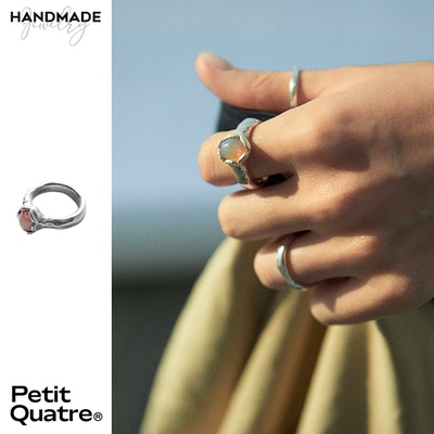 手工饰品PetitQuatre银简约男女