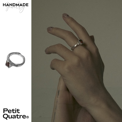 PetitQuatre男女银简约手工饰品