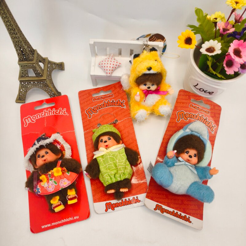 小挂件钥匙圈Monchhichi/萌趣趣