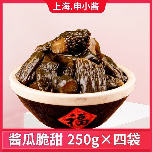 申小酱酱瓜脆甜配粥泡饭