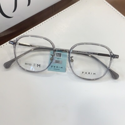 派丽蒙新款近视眼镜女可配度数眼镜架超轻TR舒适男款眼镜框85133