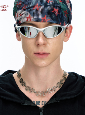 BJHG不计后果循环项链男士项链潮牌百搭潮流嘻哈小众情侣链子配饰