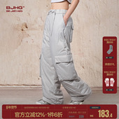 羽绒裤 滑雪裤 子男款 BJHG不计后果工装 冬季 加厚美式 户外防寒裤 子女