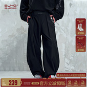 痞帅山系户外运动裤 BJHG不计后果复古休闲弯刀工装 春季 子男款 子 裤