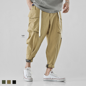 欧美街头宽松工装休闲裤