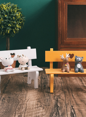 实木迷你小椅子摆件饰品