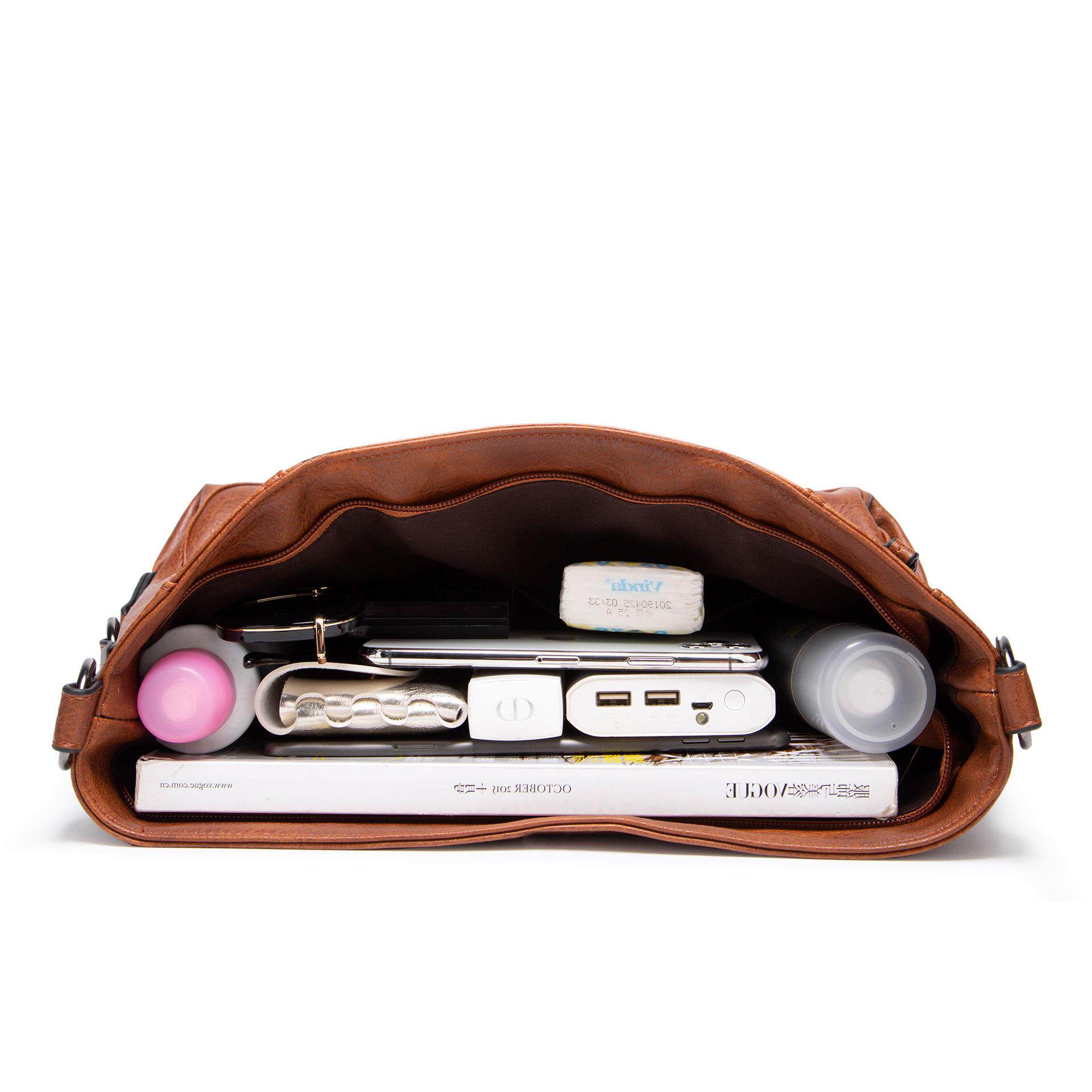 CROSS-BORDER HOT NEW TRENDY FASHION AND VERSATILE LARGE-CAPACITY TOTE BAGS CASUAL HANDBAGS SHOULDER CROSSBODY BAGS RETRO BAGS