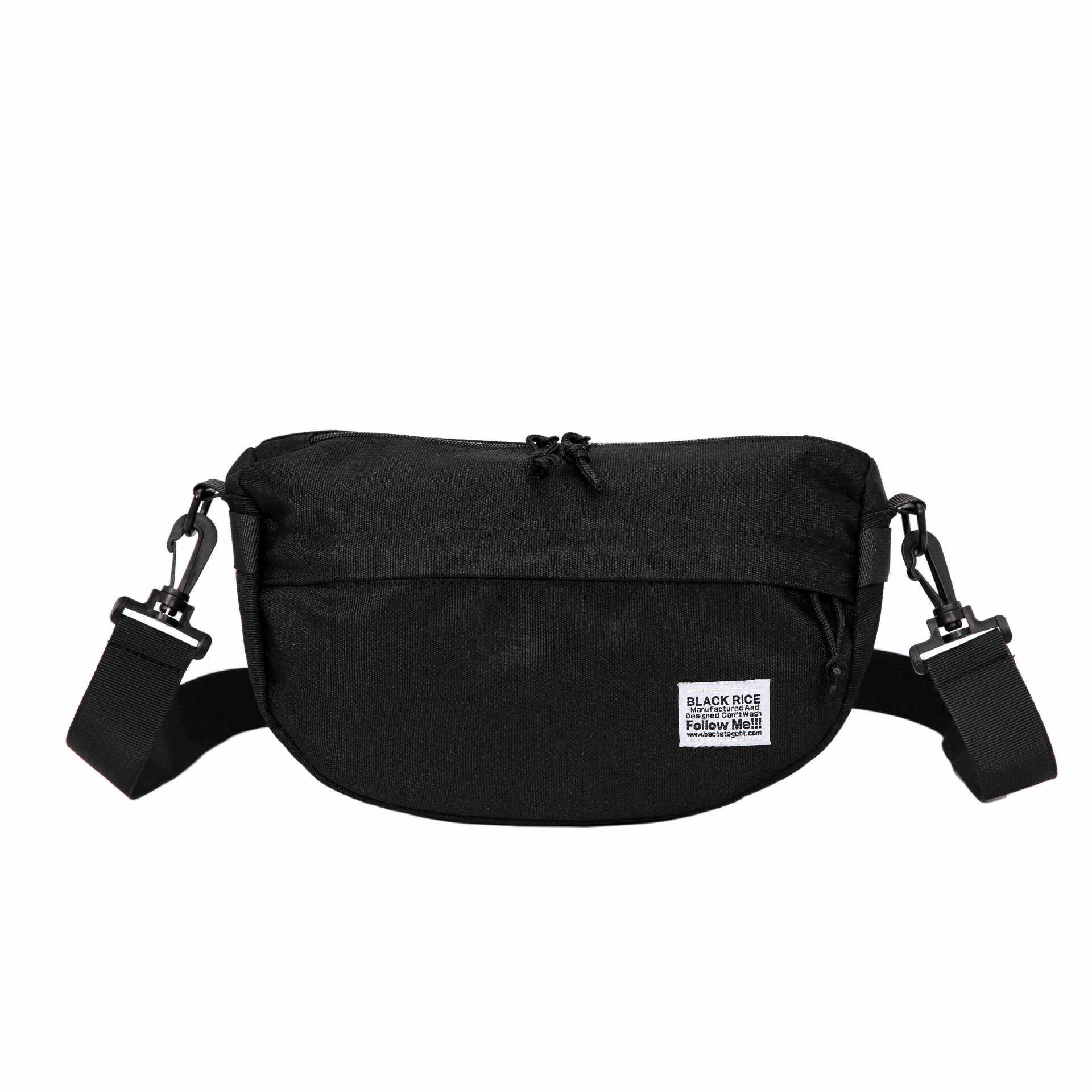 FASHIONABLE TRENDY MENS CONTRASTING CYCLING BACK SHOULDER BAG COUPLE STREET SHOULDER BAG NEW SHOULDER BAG CASUAL YOUTH