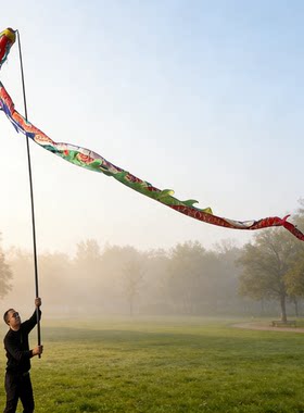 高杆舞龙广场健身龙高空筒子龙