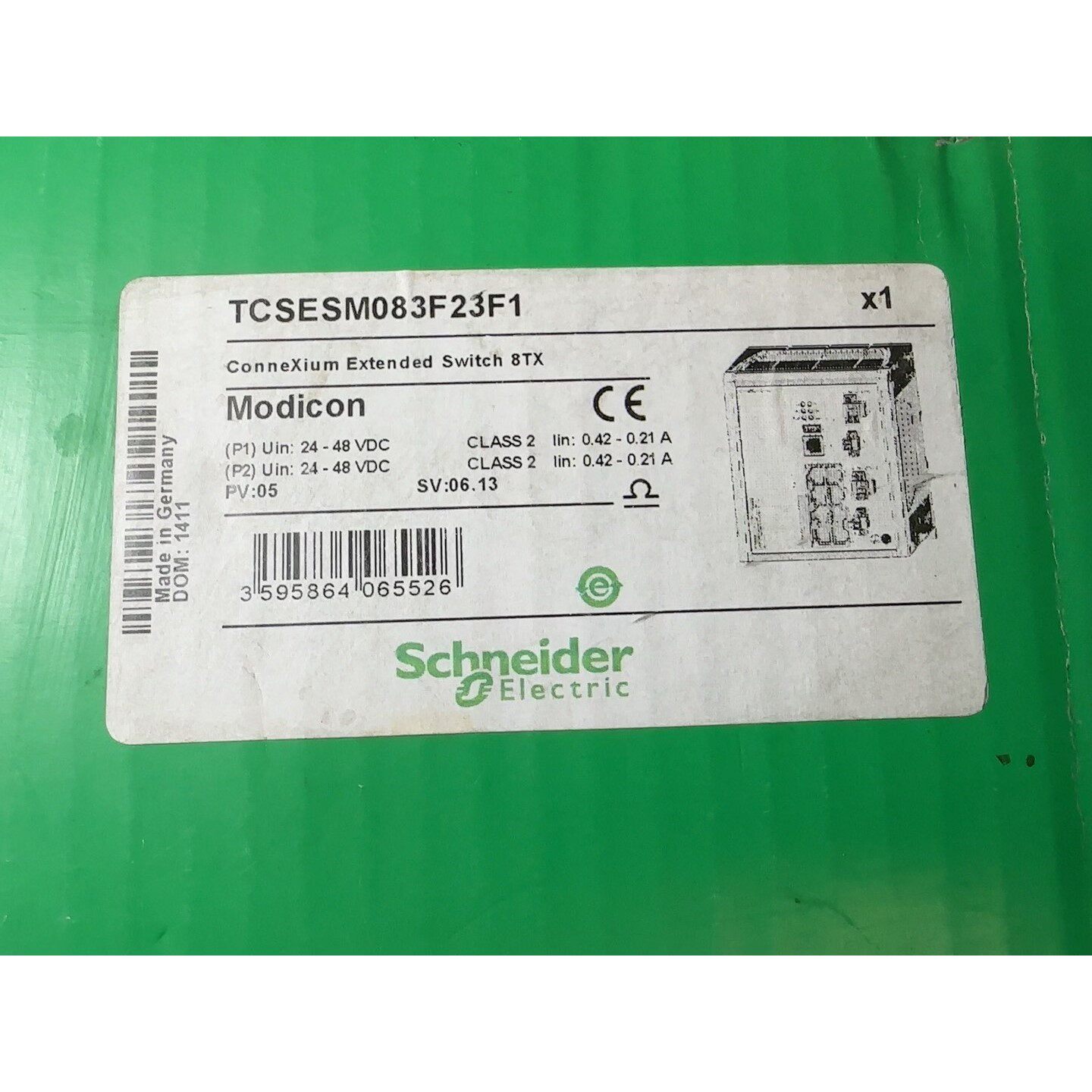 施耐德全新原装TCSESM083F23F1拍前议价