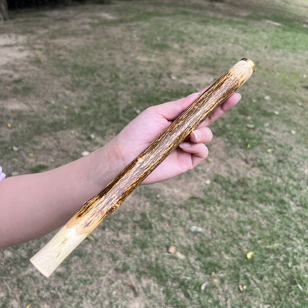 山柑木烟嘴天然材料手工制作