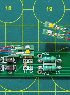 1:87火车模型 DF11 DF4B DF4D内燃机车电路板 LED灯可数码