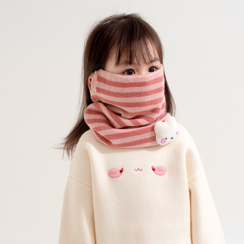 宝宝可爱小动物冬季保暖围脖