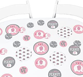 big dot of happiness pink elephant - girl baby shower giant