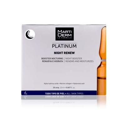 MartiDerm Night Renew Ampoule for Women and Men with Alpha H