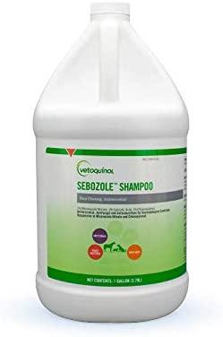 Vetoquinol Sebozole Shampoo with Miconazole Nitrate 2% and C