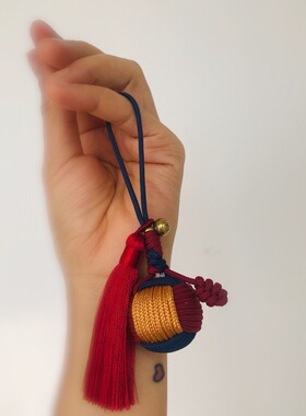 楚涵手工制作传统本命年包邮挂件