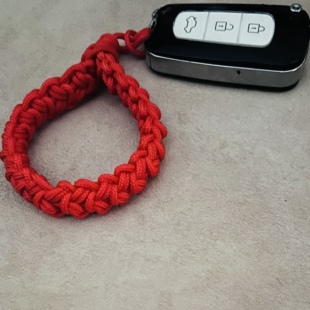 手工编织中国结本命年红中国结汽车摩托钥匙扣手机水杯保温杯挂绳