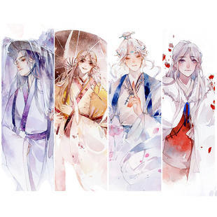 古风人物文字背景建筑特殊油墨整卷手帐和纸胶带分装 5月上新