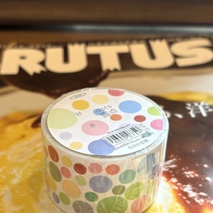 圆点基础波点咕咕万物原创好多圆点手帐胶带pet模切胶带分装