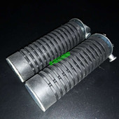 摩托车搁脚珠江CG125幸福GN125通用男装 后脚踏左右搁脚胶踏板一对