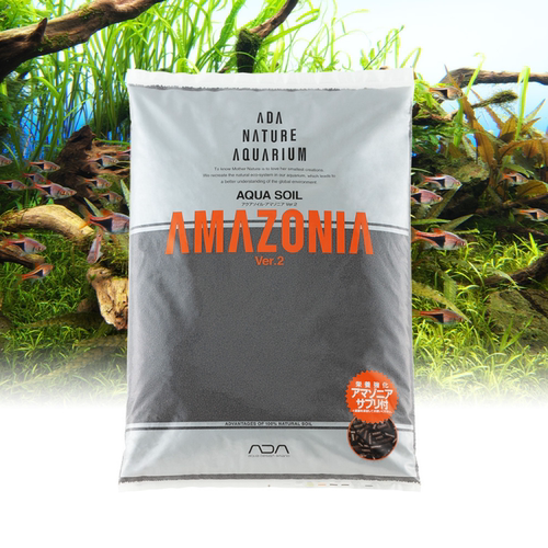 ADA亚马逊水草泥2版粗细粒含氮肥