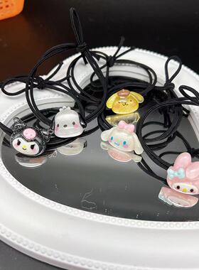 发圈可爱少女心头饰透明三丽鸥