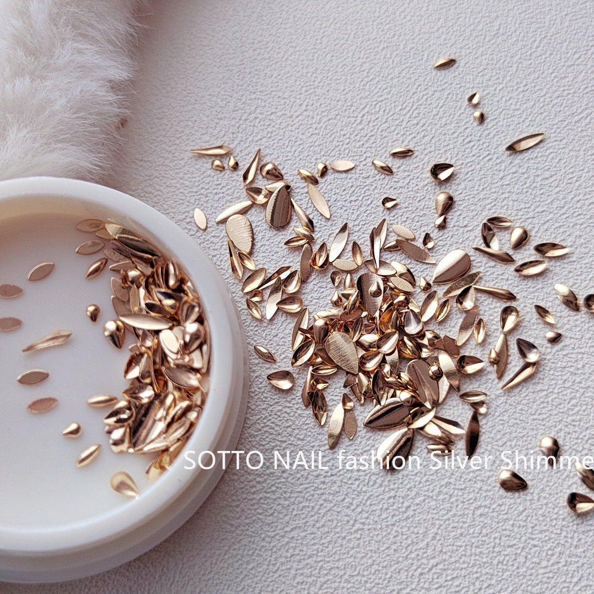 SOTTO美甲饰品真金铆钉马眼混款