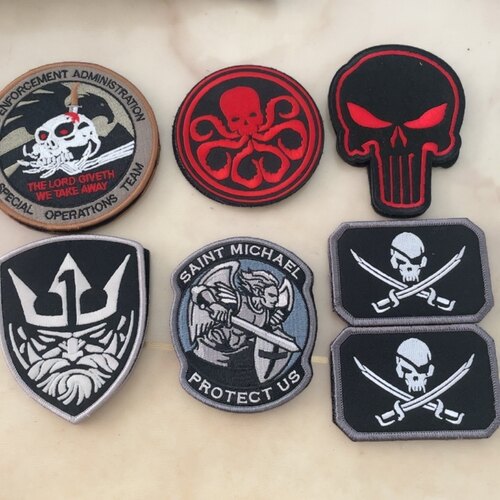 美国海军陆战队远征军FWD刺绣军迷臂章OCP迷彩服徽章