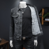 主推大货2026春款男士休闲牛仔夹克衫水洗外套工装款N9357P138，男装夹克，电商D230