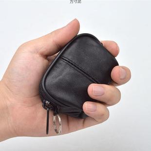 零钱包钥匙包 羊皮 硬币卡包迷你耳机包真皮口袋放公交收纳女小巧